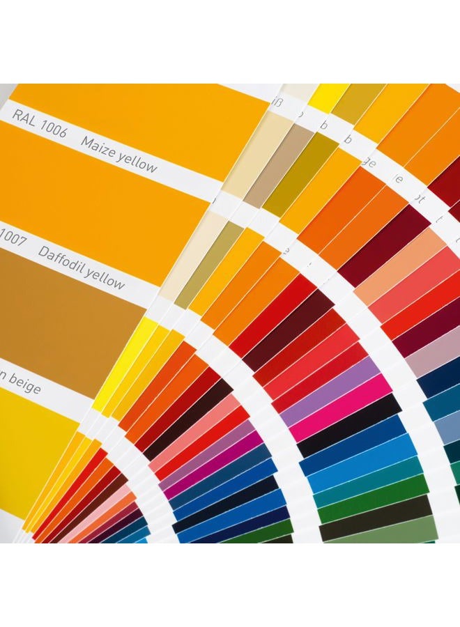 RAL مخطط ألوان K7، 216 لون ساطع، 5 لغات - Image 4